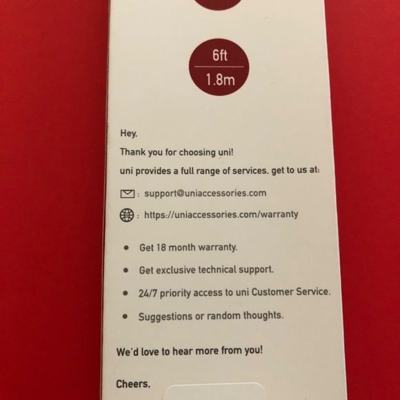 Uni USB-C to DisplayPort Cable Display-Brand new in sealed box! - Picture 4 of 4